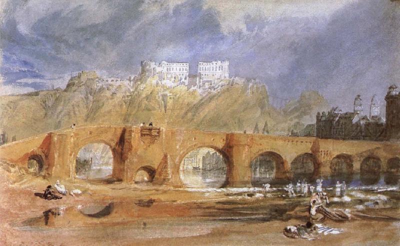 Joseph Mallord William Turner Bridge France oil painting art